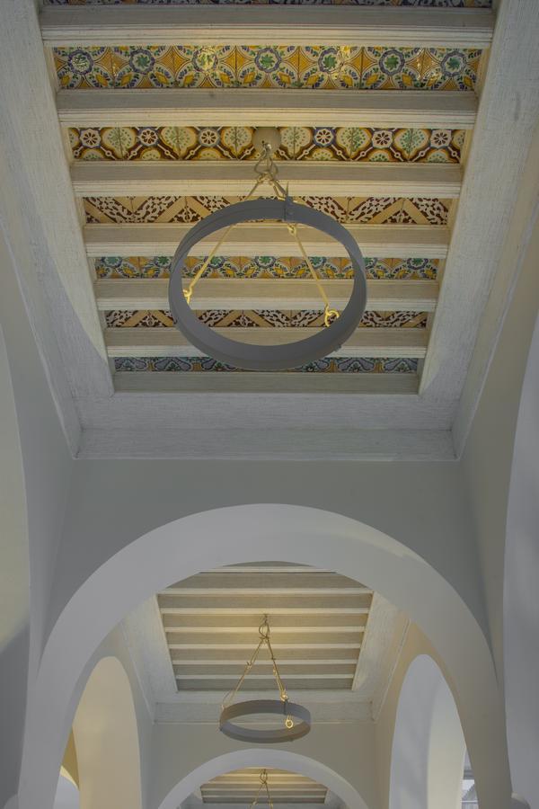 Dar El Jeld Hotel And Spa Tunis Exterior photo The ceiling of the staircase