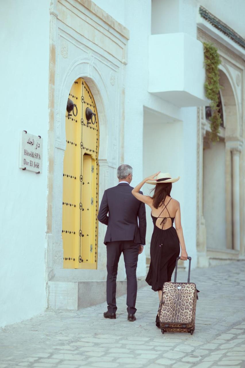 Dar El Jeld Hotel And Spa Tunis Exterior photo The Hotel's entrance