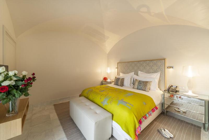 Dar El Jeld Hotel And Spa Tunis Exterior photo A bedroom at the hotel